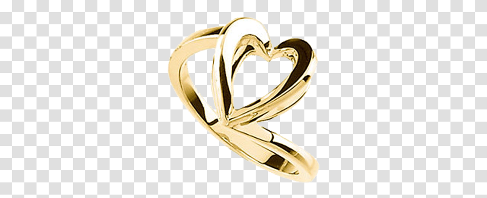 Shadow Box Gold Heart Ring Heart, Accessories, Accessory, Jewelry, Helmet Transparent Png