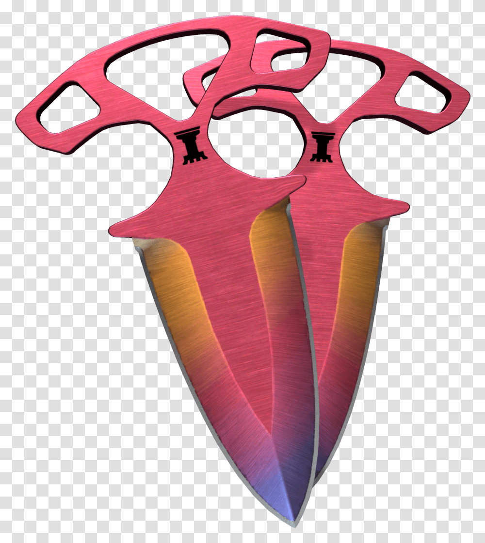 Shadow Daggers Doppler Phase, Weapon, Weaponry, Blade, Knife Transparent Png