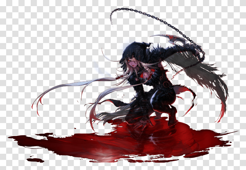 Shadow Dancer2 Dungeon Fighter Online Grim Reaper, Dragon, Painting, Sweets Transparent Png