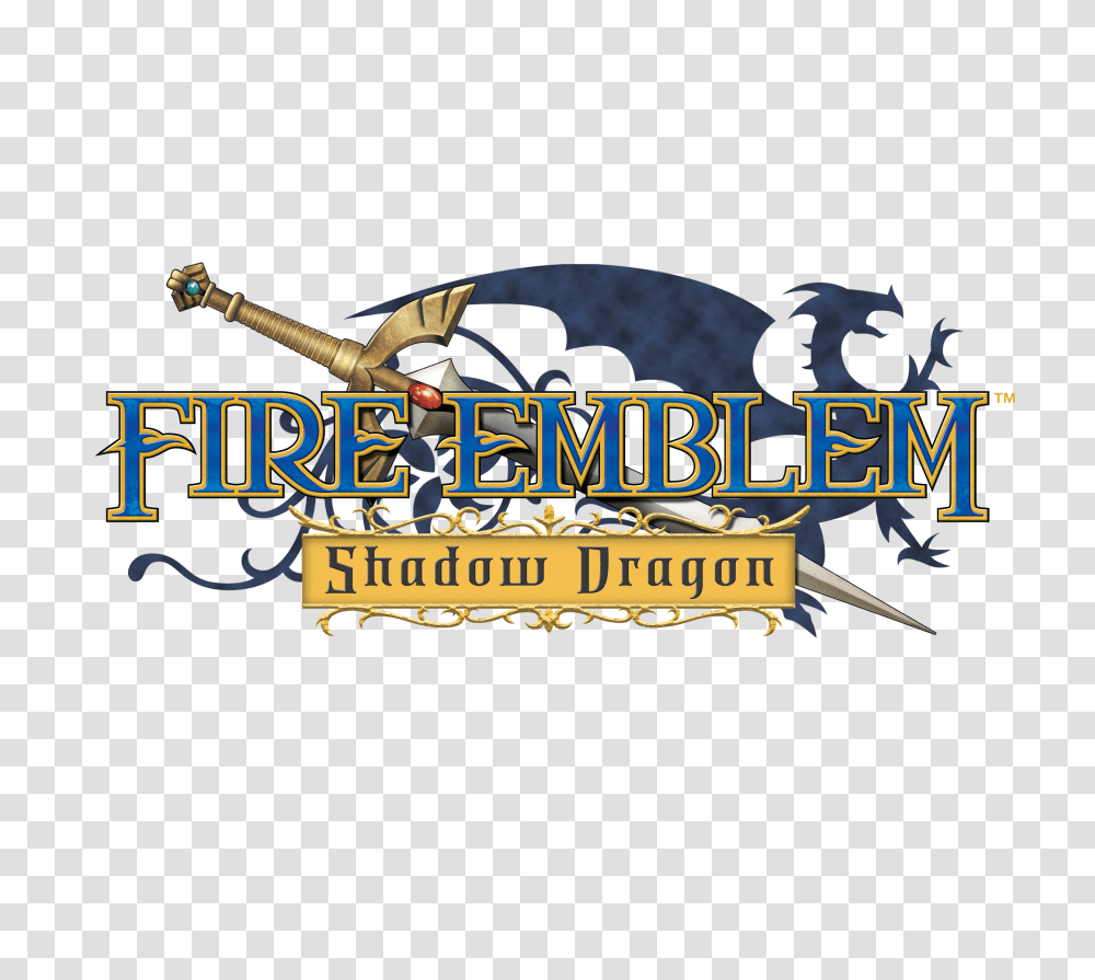 Shadow Dragon Details Fire Emblem Shadow Dragon Logo, Poster, Advertisement, Text, Weapon Transparent Png
