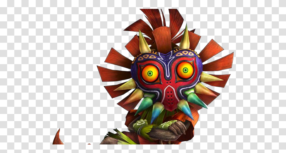 Shadow In His Possible Idle Pose Majora's Mask Skull Kid, Toy, Modern Art, Crowd Transparent Png