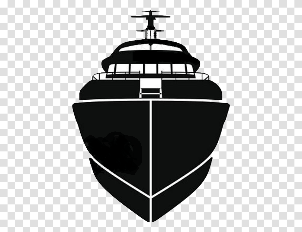 Shadow Man Clipart Front Ship Vector, Transportation, Vehicle, Lamp, Boat Transparent Png