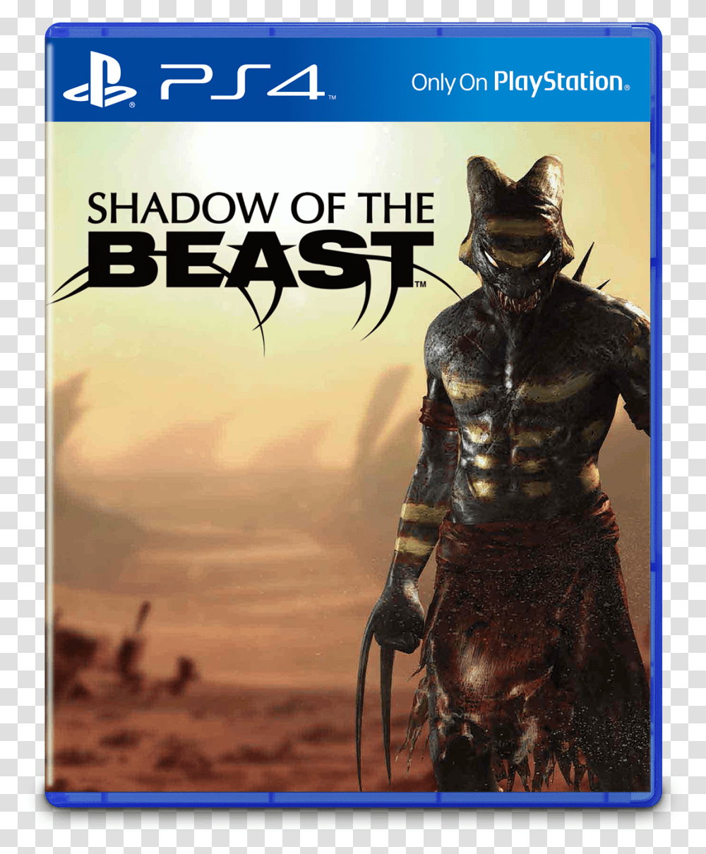 Shadow Of The Beast, Person, Human, Samurai, Poster Transparent Png