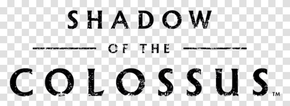 Shadow Of The Colossus Free Download Calligraphy, Alphabet, Number Transparent Png