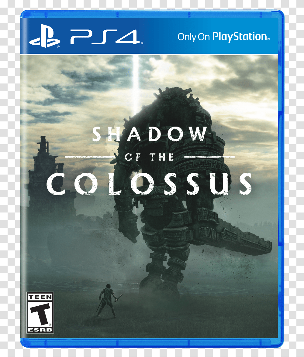Shadow Of The Colossus Ps4 Cover, Poster, Advertisement, Person, Flyer Transparent Png
