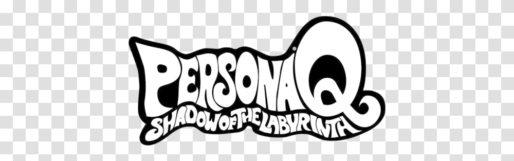Shadow Of The Labyrinth Persona Q Logo, Label, Text, Animal, Sticker Transparent Png
