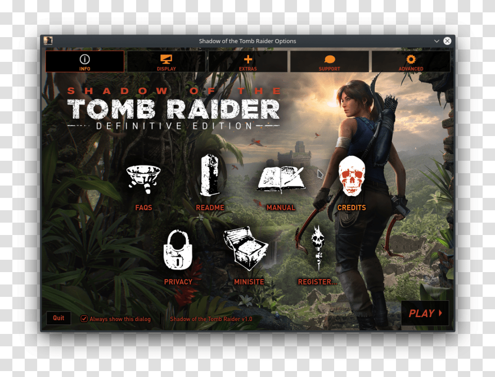 Shadow Of The Tomb Raider Definitive Edition, Person, Human, Poster, Advertisement Transparent Png