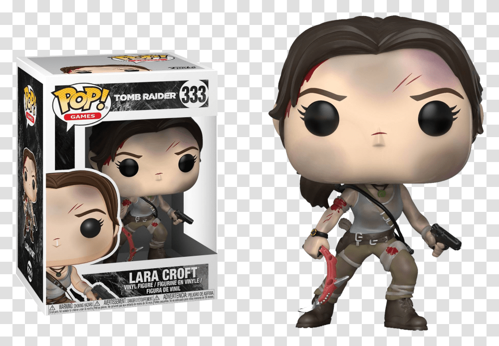 Shadow Of The Tomb Raider Funko Pop, Toy, Doll Transparent Png