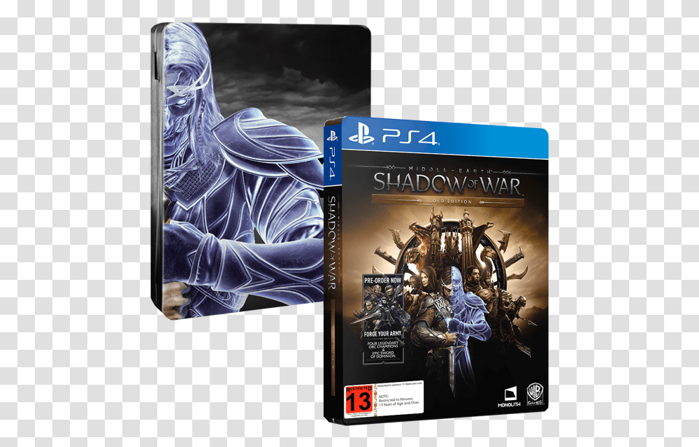 Shadow Of War, Person, Dvd, Disk, Poster Transparent Png