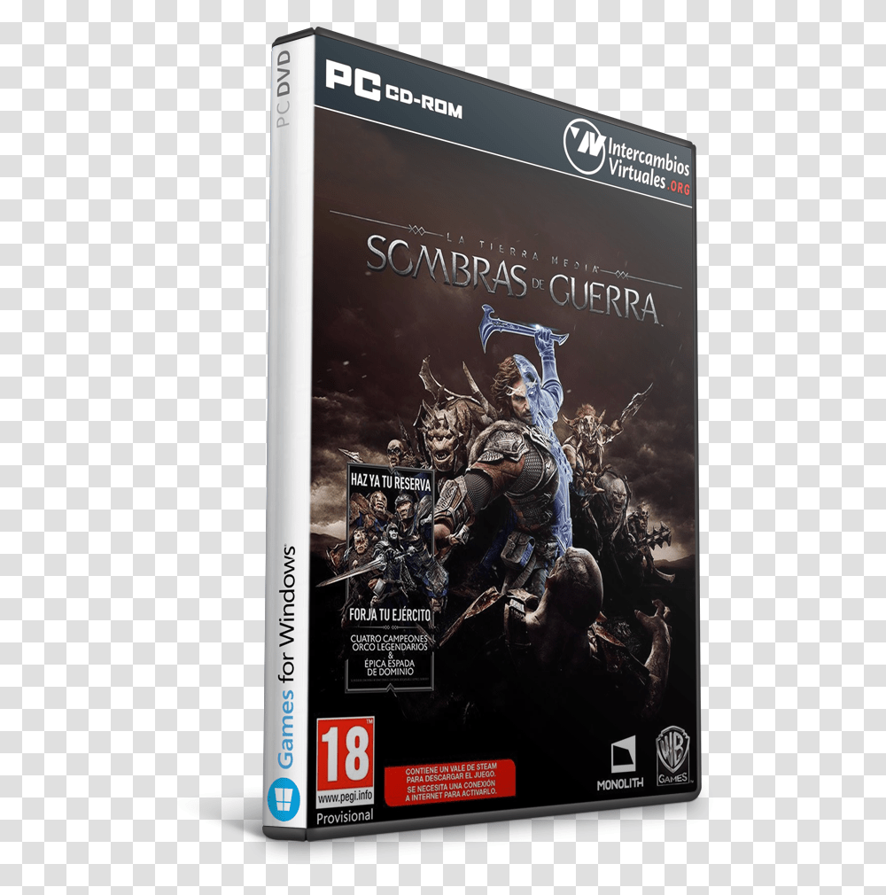 Shadow Of War, Poster, Advertisement, Person, Human Transparent Png