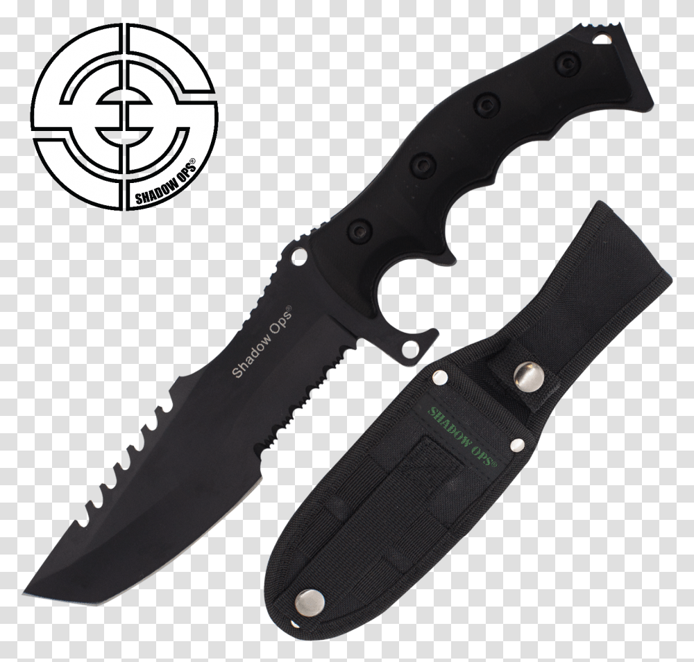 Shadow Ops Knife, Blade, Weapon, Weaponry, Dagger Transparent Png