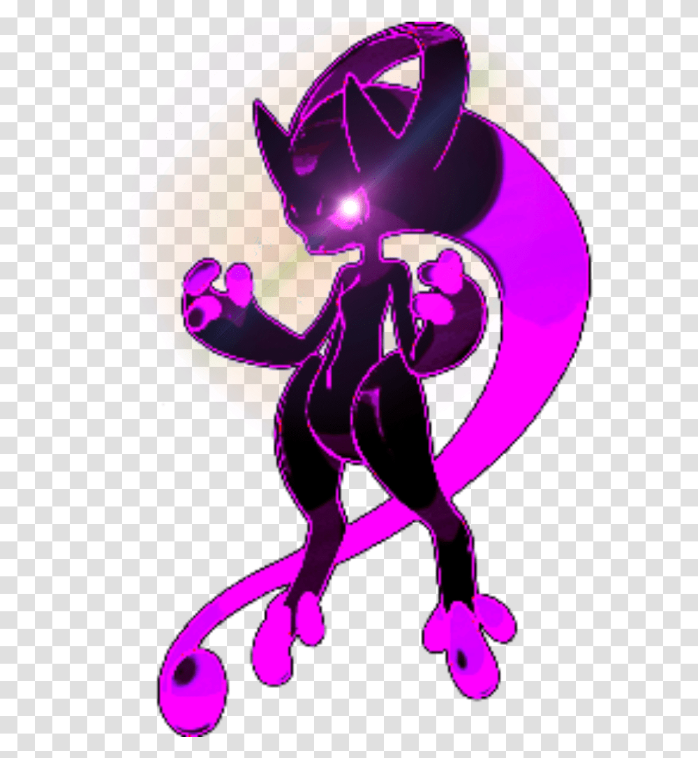 Shadow Shadow Mega Mewtwo Y, Light, Purple Transparent Png