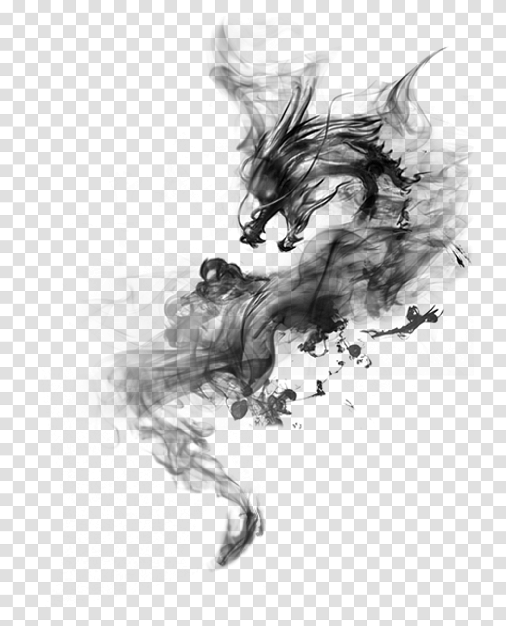 Shadow Smoke Dragon Black Blacksmoke Dark Aesthetic Real Smoke Black, Nature, Outdoors, Astronomy, Moon Transparent Png