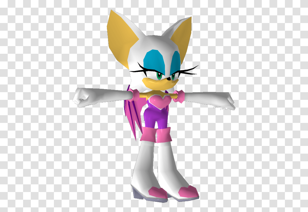 Shadow The Hedgehog Rouge The Bat, Toy, Figurine Transparent Png