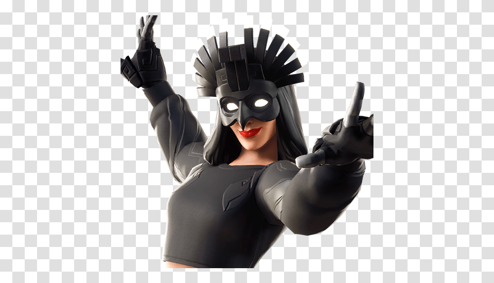 Shadowbird Outfit Fnbrco - Fortnite Cosmetics Shadow Bird Fortnite, Person, Human, Helmet, Clothing Transparent Png