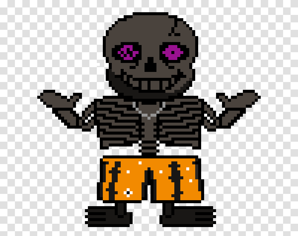 Shadowtale Sans, Robot, Minecraft Transparent Png