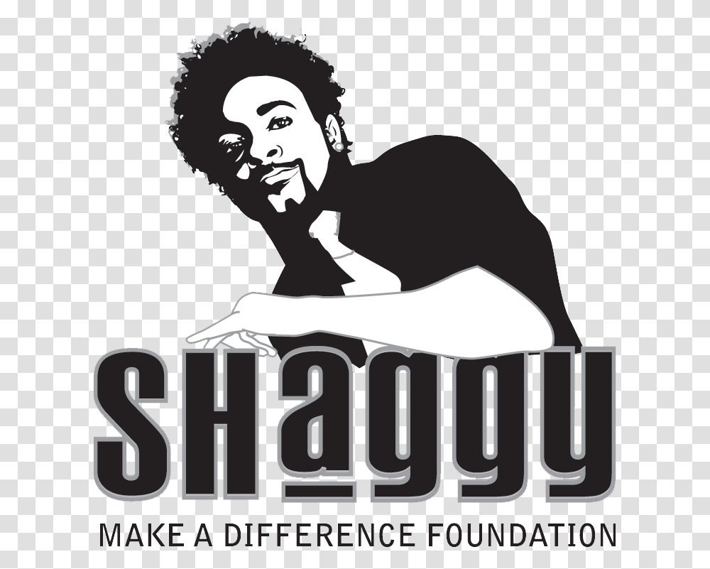 Shaggy And Friends Logo, Person, Silhouette, Poster Transparent Png