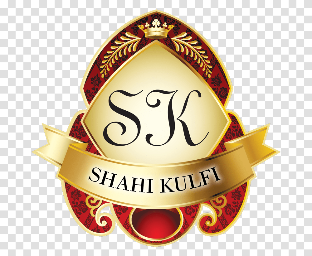 Shahi Kulfi Logo Shahi Kulfi Ice Cream, Trademark, Birthday Cake, Dessert Transparent Png