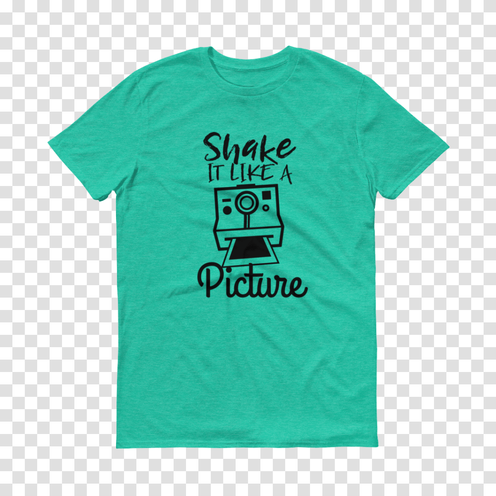 Shake It Like A Polaroid Picture T Shirt Products, Apparel, T-Shirt Transparent Png