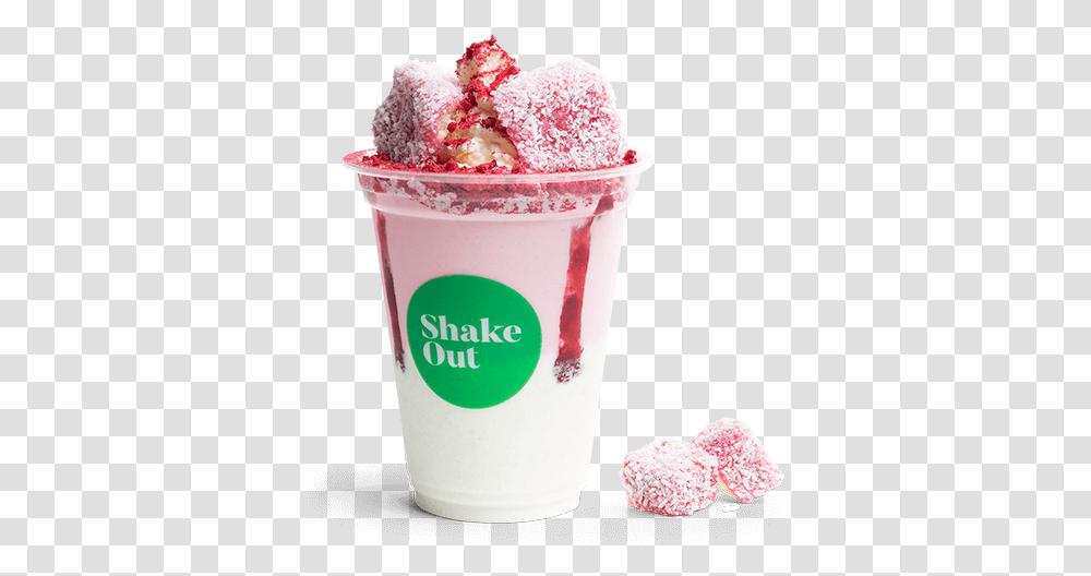 Shake Out Lamington New Limited Edition Shake, Dessert, Food, Cream, Creme Transparent Png