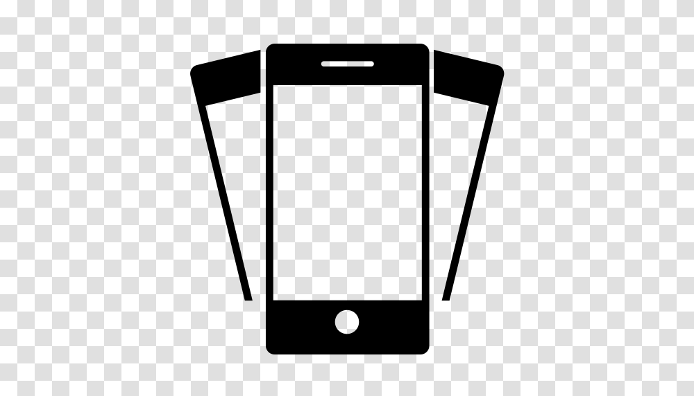 Shake Smartphone Tilt Icon With And Vector Format For Free, Gray, World Of Warcraft Transparent Png