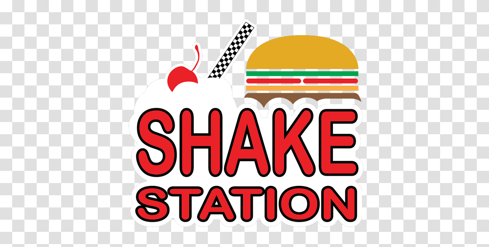 Shake Station Ellenton Fl Burgers Dogs Ice Cream, Word, Label, Logo Transparent Png