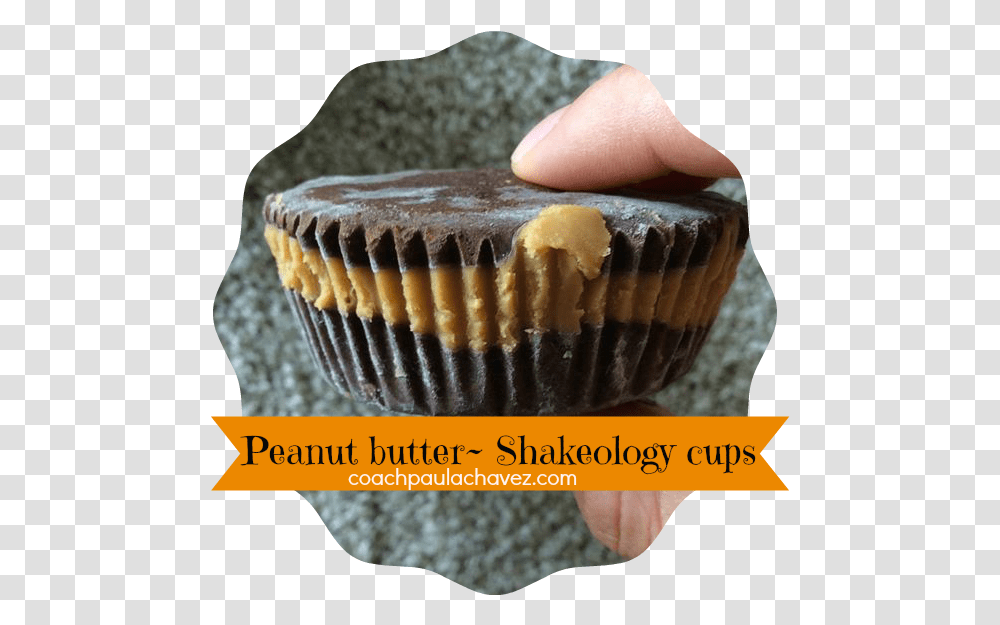 Shakeology Recipes Healthy Reeses Cups Peanut Butter Chocolate, Cupcake, Cream, Dessert, Food Transparent Png