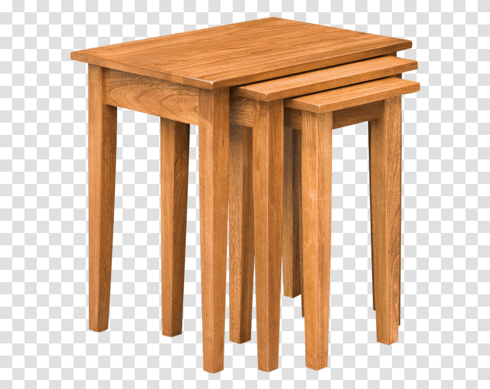 Shaker Nesting Table Set Topeka In Shaker Nesting Tables, Furniture, Bar Stool, Dining Table, Coffee Table Transparent Png