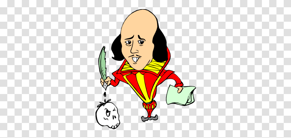 Shakespeare Clipart, Person, Human, Performer, Magician Transparent Png