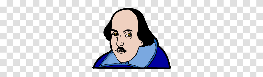 Shakespeare Free Clipart, Person, Face, Performer Transparent Png