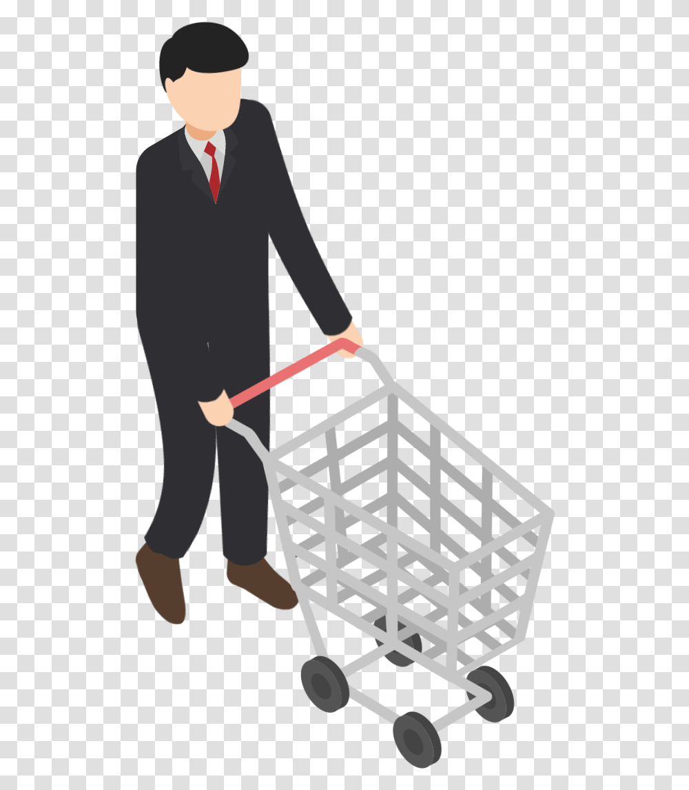 Shaking Hand Isometric People Flat Icon Archives, Basket, Shopping Basket, Person, Human Transparent Png
