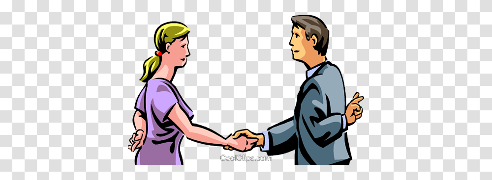 Shaking Hands With Crossed Fingers Royalty Free Vector Clip Art, Person, Human, Helmet Transparent Png