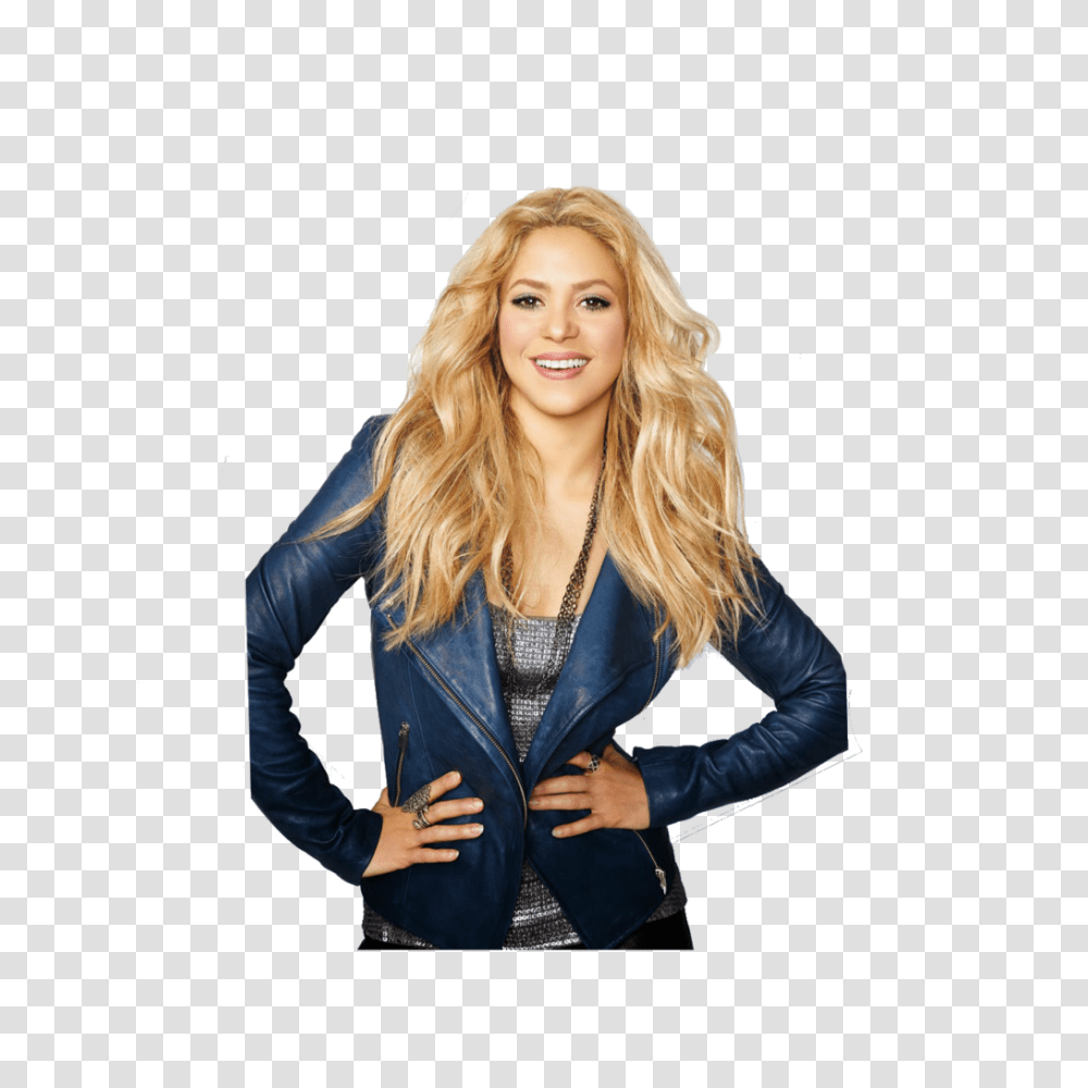 Shakira Clipart, Jacket, Coat, Blonde Transparent Png