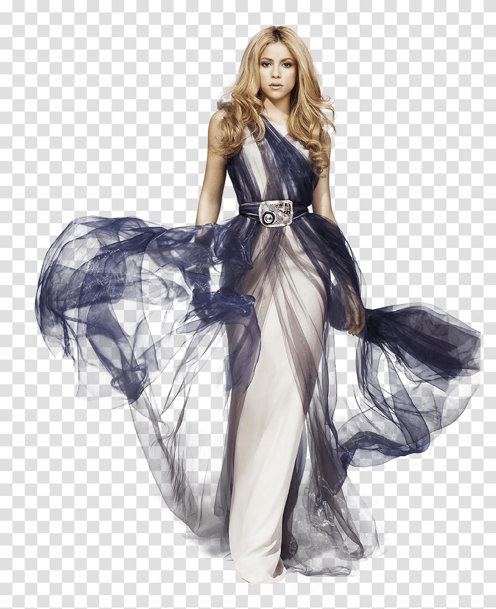 Shakira Image Shakira, Clothing, Evening Dress, Robe, Gown Transparent Png