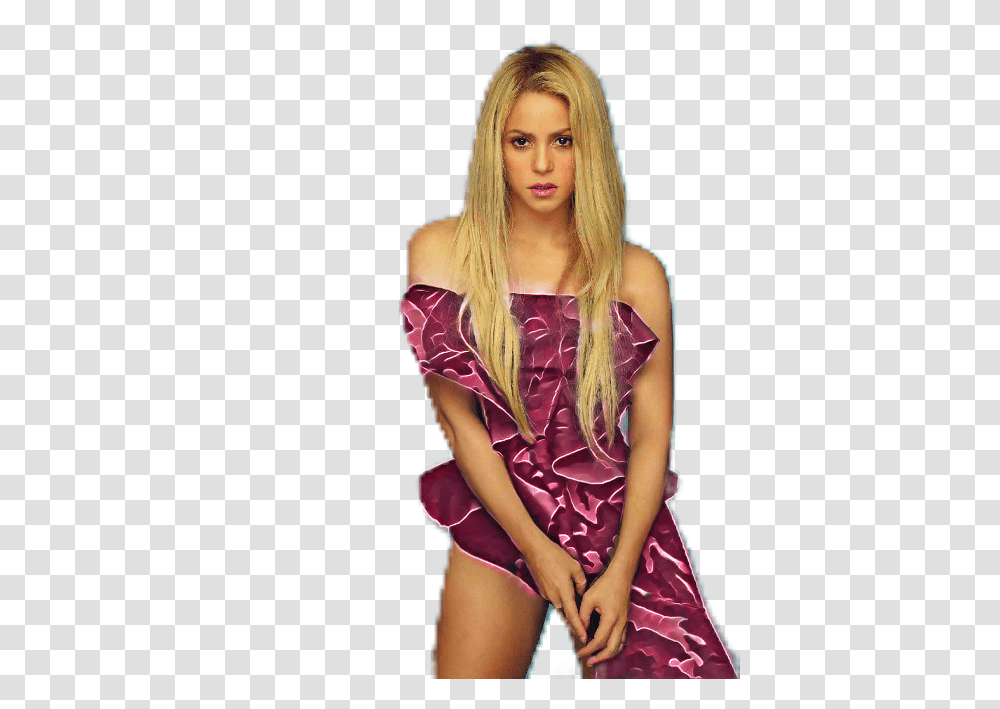 Shakira Lady, Clothing, Person, Blonde, Woman Transparent Png