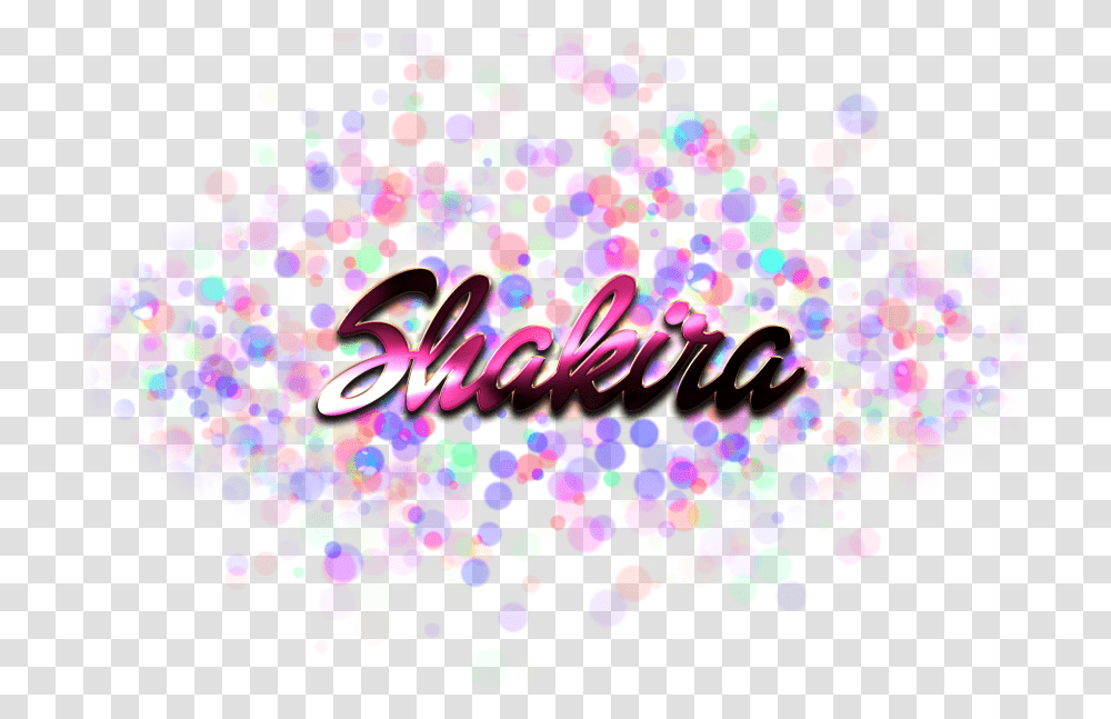 Shakira Miss You Name, Paper, Confetti, Light, Rug Transparent Png