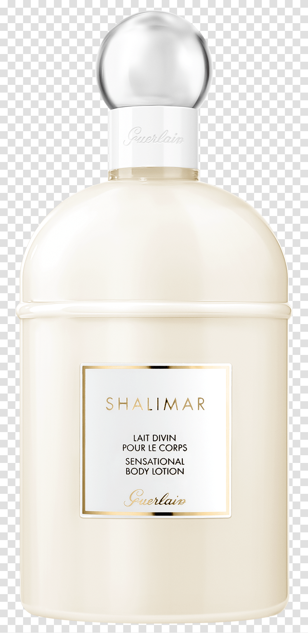 Shalimar Lait Corps Les Delices De Bain Guerlain, Cosmetics, Bottle, Milk, Beverage Transparent Png