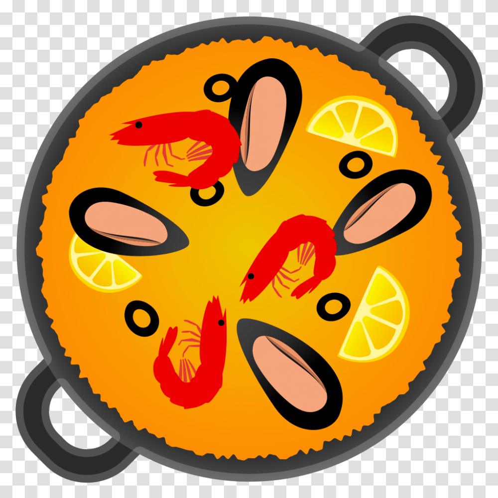 Shallow Pan Of Food Icon Emoji, Bowl, Dish, Meal, Parade Transparent Png
