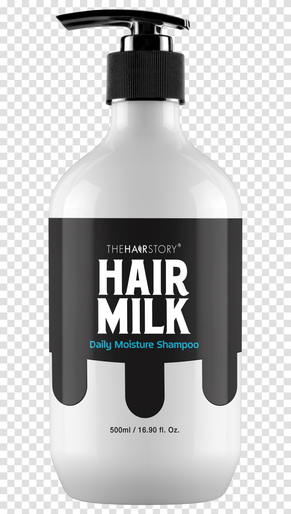 Shampoo Bottle Hair Story Hair Milk, Cosmetics, Alcohol, Beverage, Liquor Transparent Png