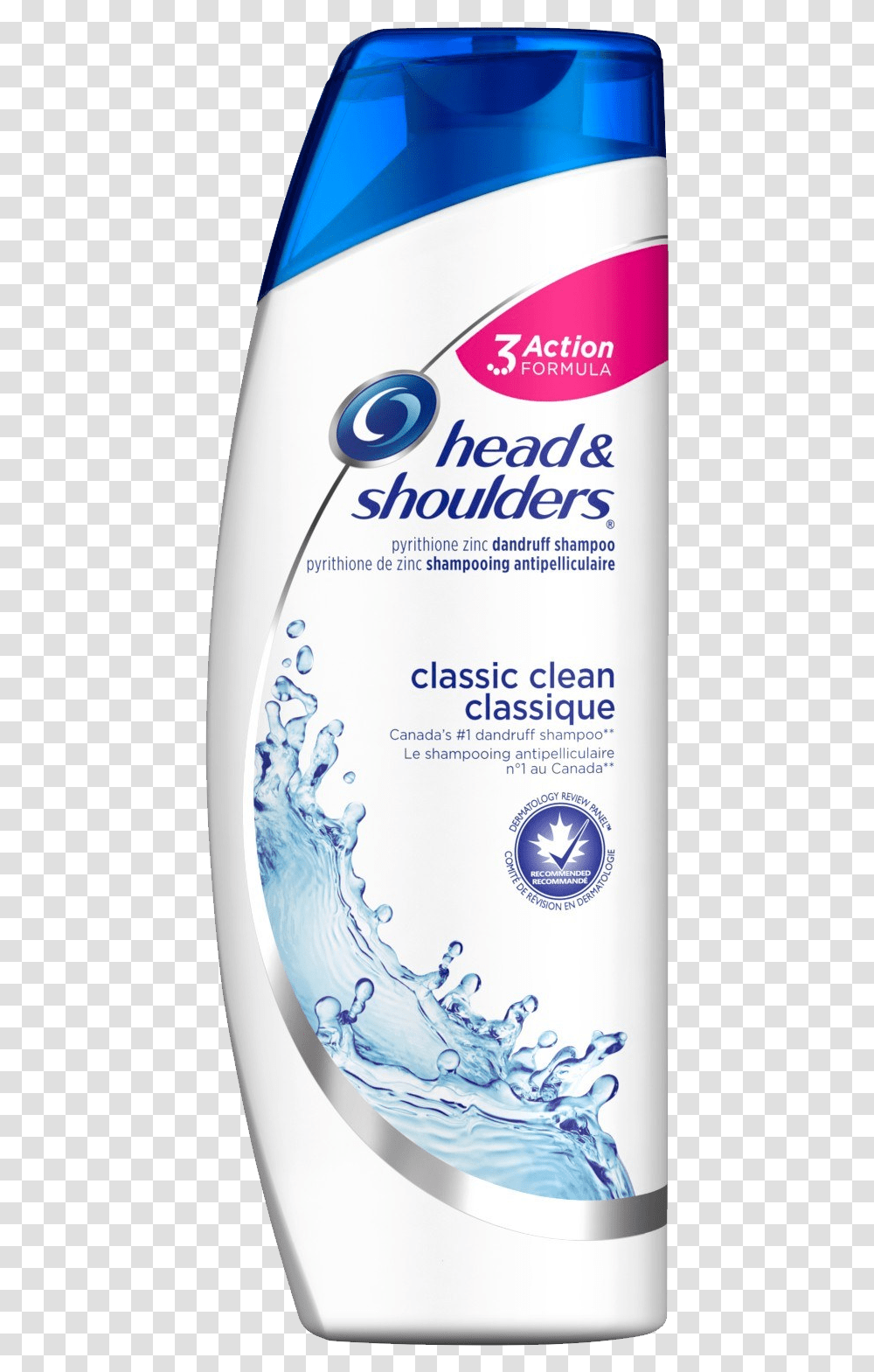 Shampoo Clipart Head Amp Shoulders Shampoo Classic Clean, Bottle, Milk, Beverage, Drink Transparent Png
