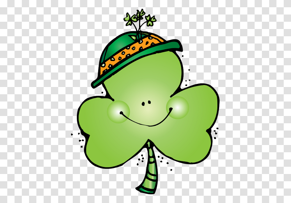 Shamrock Clipart Melonheadz, Green, Silhouette, Plant, Light Transparent Png