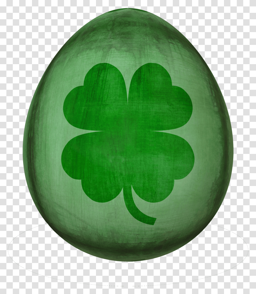 Shamrock, Food, Egg, Green, Tennis Ball Transparent Png