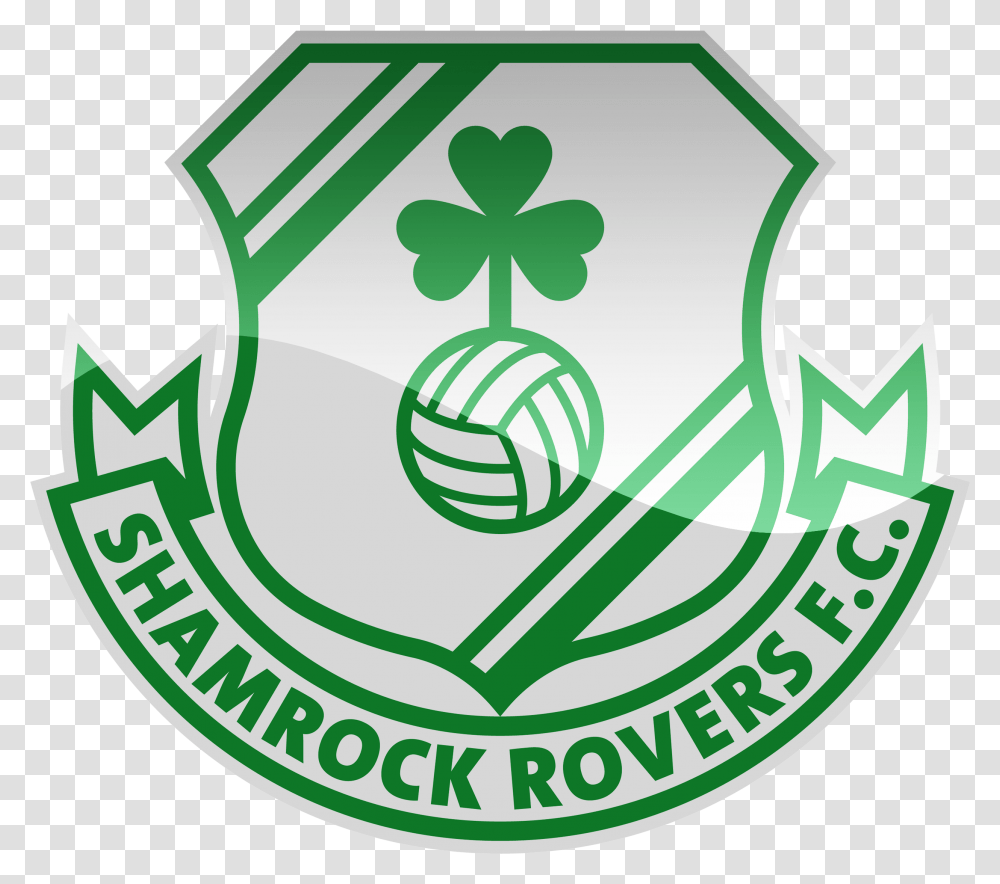 Shamrock Rovers Fc Hd Logo, Emblem, Armor, Trademark Transparent Png