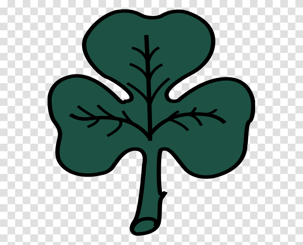 Shamrock Saint Patricks Day Flag Of Montreal Four Leaf Clover, Silhouette, Stencil, Plant Transparent Png