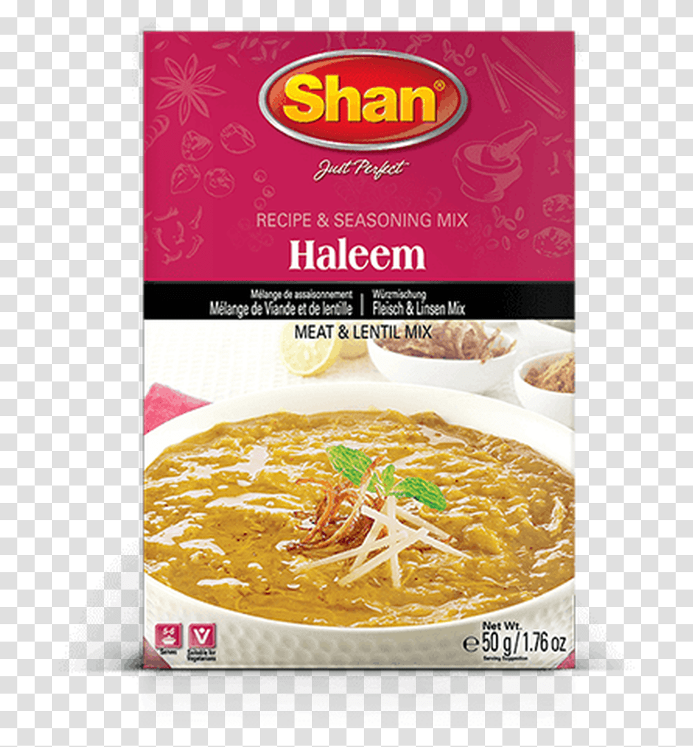 Shan Haleem Masala Mix, Plant, Food, Noodle, Pasta Transparent Png