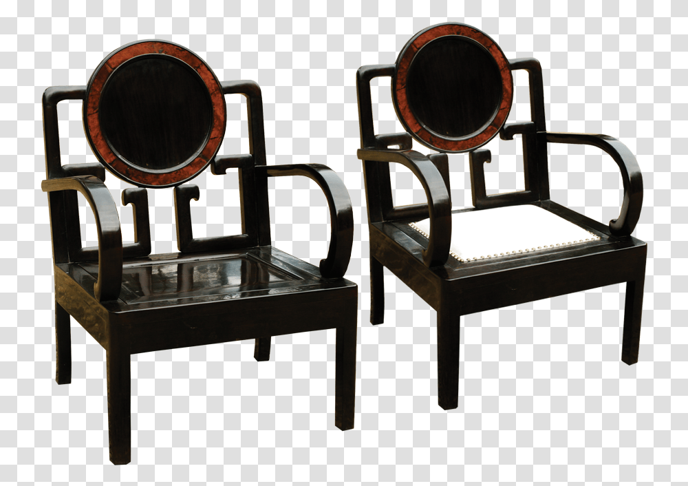 Shanghai Art Deco Furniture, Chair, Armchair, Throne, Table Transparent Png