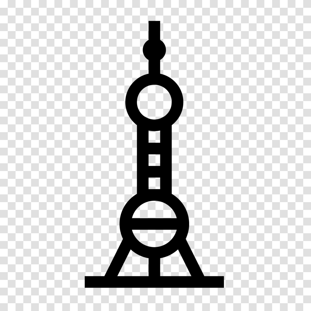 Shanghai Pearl Tower Icon, Gray, World Of Warcraft Transparent Png