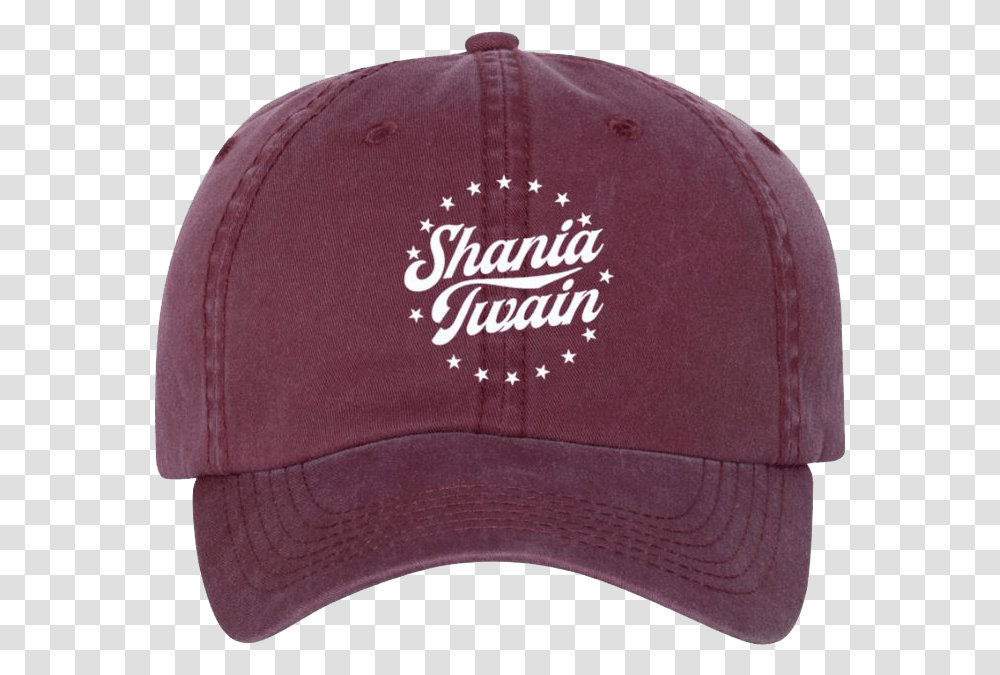 Shania Twain Logo Maroon Dad Hat For Baseball, Clothing, Apparel, Baseball Cap Transparent Png