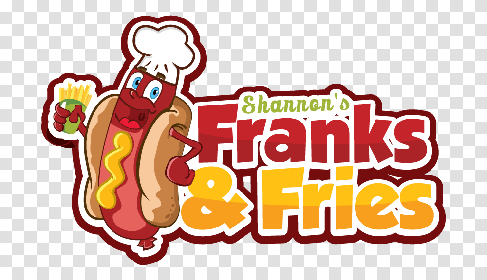 Shannon S Franks And Fries Cincinnati Ohio Hot Dog, Food, Sweets, Label Transparent Png