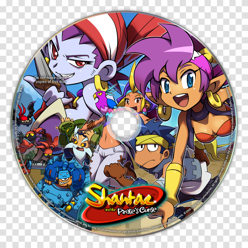 Shantae And The Pirate's Curse Details Launchbox Games Shantae And The Curse Mechanics, Disk, Dvd, Poster, Advertisement Transparent Png